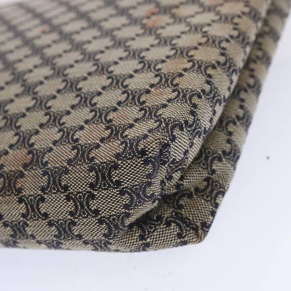 CELINE Macadam Canvas Clutch Bag Navy - Picture 11 of 16